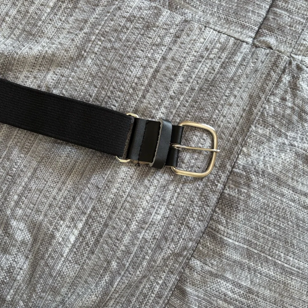 Youth Elastic Black Belt